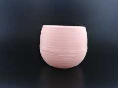 Renkli Kaktüs Saksısı 1 Adet 0,13 Lt Elvan Saksı Model Pembe Renk Plastik Saksı