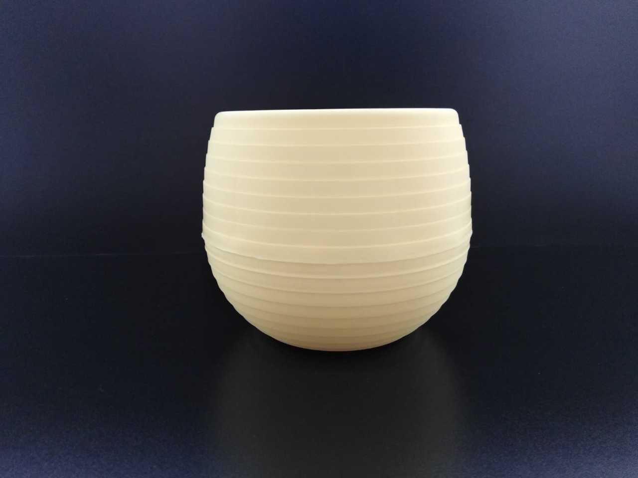 Renkli Kaktüs Saksısı  1 Adet 0,13 Lt Elvan Saksı Model Sarı Renk Plastik Saksı