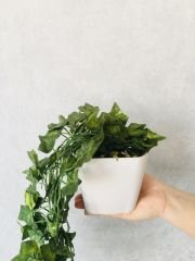 Yapay Çiçek 1 adet 40 cm Yapay Sarmaşık Yapay Bitki Ağaç Saksıda Yapay Çiçek
