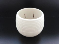 Renkli Kaktüs Saksısı 1 Adet 0,55 Lt Elvan Saksı Model Beyaz Renk Plastik Saksı