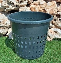 File Saksı 1 Adet 18 LT Hidroponik Saksı Delikli Saksı