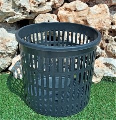 File Saksı 1 Adet 21 LT Hidroponik Saksı Delikli Saksı