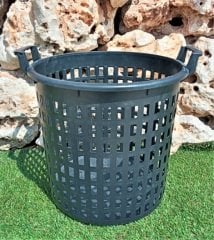 File Saksı 1 Adet 30 LT Hidroponik Saksı Delikli Saksı