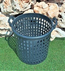 File Saksı 1 Adet 30 LT Hidroponik Saksı Delikli Saksı