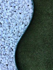 Çim Ayırıcı 10 Metre Yeşil Renk Çim Sınırlayıcı Taş Toprak Ayıracı