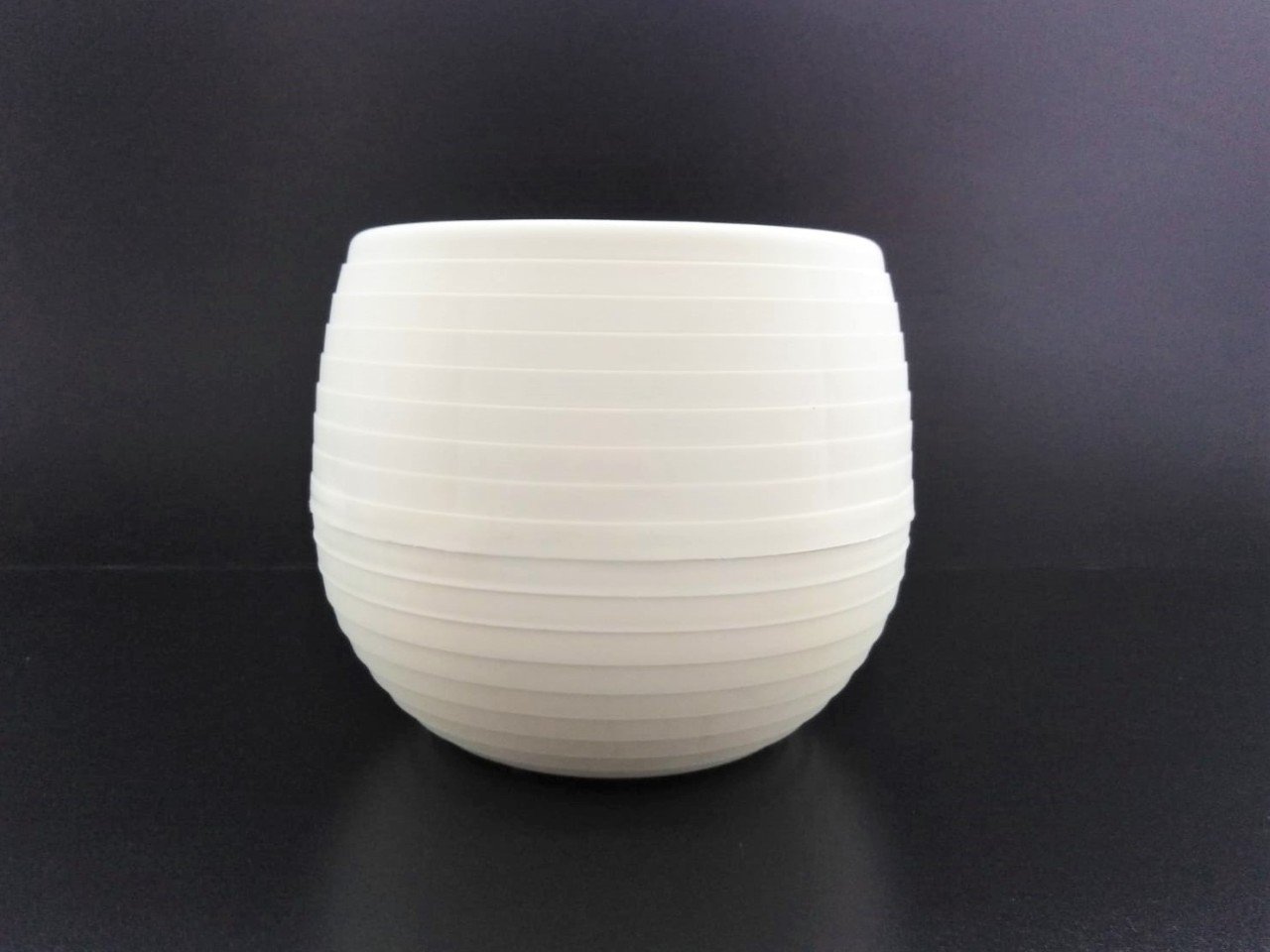 Renkli Kaktüs Saksısı 1 Adet 1,3 Lt Elvan Saksı Model Krem Renk Plastik Saksı