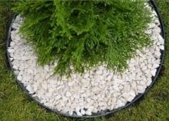 Çim Ayırıcı 5 Metre Siyah Renk Çim Sınırlayıcı Taş Toprak Ayıracı