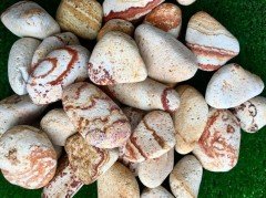 Sarı Çizgili Dolomit Taş 20 KG 2,5-4 CM