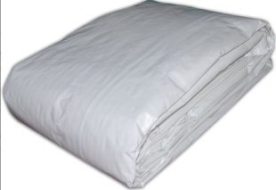 Branda 4x5 Metre Beyaz Branda Çit Brandası Gölgelik Branda Su Geçirmez Branda
