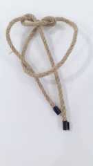 Jüt Halat 3 MM 15 Metre  Jüt Hasır İp Dekor İpi