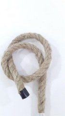 Jüt Halat 8 MM 10 Metre  Jüt Hasır İp Dekor İpi