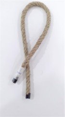 Jüt Halat 8 MM 15 Metre  Jüt Hasır İp Dekor İpi