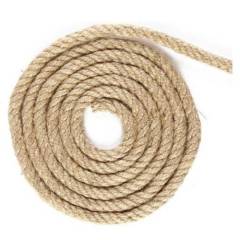 Jüt Halat 10 MM 5 Metre  Jüt Hasır İp Dekor İpi