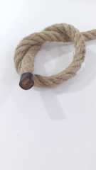 Jüt Halat 10 MM 5 Metre  Jüt Hasır İp Dekor İpi