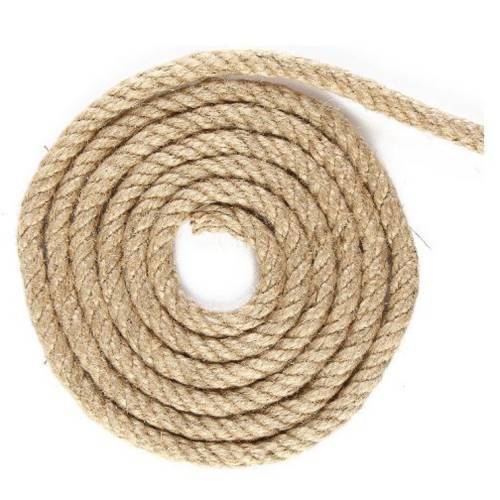 Jüt Halat 10 MM 15 Metre  Jüt Hasır İp Dekor İpi