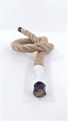 Jüt Halat 12 MM 5 Metre  Jüt Hasır İp Dekor İpi