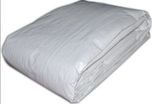 Branda 8x10 Metre Beyaz Branda Çit Brandası Gölgelik Branda Su Geçirmez Branda