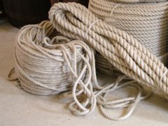 Jüt Halat 14 MM 50 Metre  Jüt Hasır İp Dekor İpi