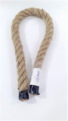 Jüt Halat 16 MM 5 Metre  Jüt Hasır İp Dekor İpi