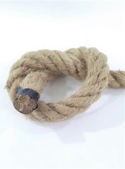 Jüt Halat 16 MM 5 Metre  Jüt Hasır İp Dekor İpi