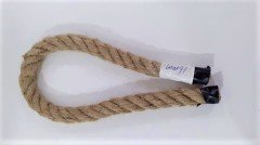 Jüt Halat 16 MM 10 Metre  Jüt Hasır İp Dekor İpi