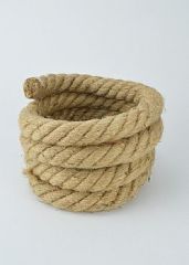 Jüt Halat 30 MM 25 Metre  Jüt Hasır İp Dekor İpi