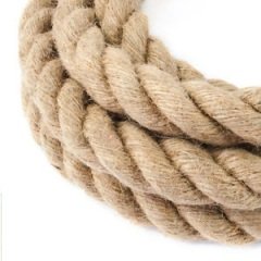 Jüt Halat 30 MM 25 Metre  Jüt Hasır İp Dekor İpi