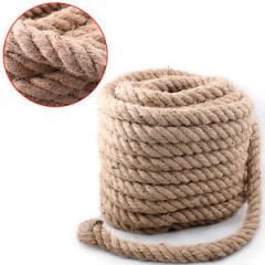 Jüt Halat 30 MM 25 Metre  Jüt Hasır İp Dekor İpi