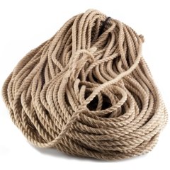 Jüt Halat 6 MM 25 Metre  Jüt Hasır İp Dekor İpi