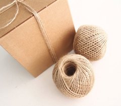 Jüt İp 100 GR  1 Adet Hasır İp Kırnap İpi Çuval İpi Süsleme İpi Jüt İpi