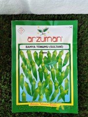 Sultani Bamya Tohumu 1 Pakette 10 Gr Tohum Sebze Tohumu