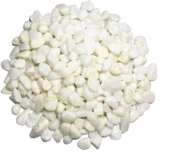 Beyaz Dolomit Taş 2 KG 1,5-2,5 Cm Dekoratif Bahçe Taşı