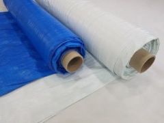 Branda 14x5 Metre Mavi Branda Çit Brandası Gölgelik Branda Su Geçirmez Branda