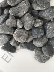 Siyah Bazalt Taş 3 Kg ( 2,5-4 Cm ) Siyah Dolomit Dekoratif Taş