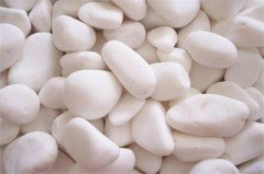 Beyaz Dolomit Taş 1 KG 2,5-4 Cm Dekoratif Bahçe Taşı