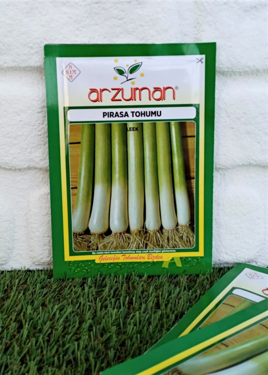 Pırasa Tohumu 1 Paket 10 Gr (2400 Adet Tohum) Sebze Tohumu