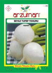 Beyaz Turp Tohumu 1 Paket 10 GR (3000 Adet) Sebze Tohumu