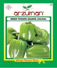 Dolma Kandil Biber Tohumu 1 Paket 10 GR (2.8000 Adet) Tohum Sebze Tohumu