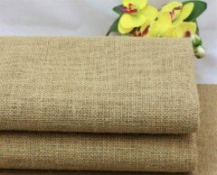 Kanaviçe Kumaş 1X80 Metre 10\' luk Sık Dokulu Jüt Kumaş Telis Bezi