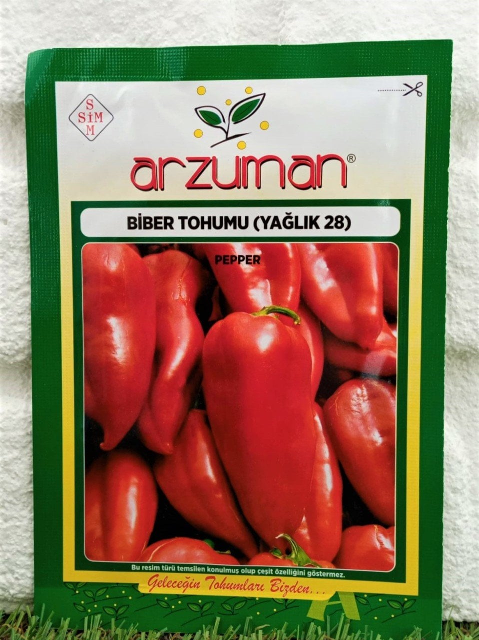 Yağlık Kapya Biber Tohumu 1 Paket 10 GR (2.8000 Adet) Tohum Sebze Tohumu