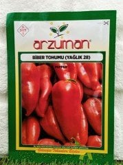 Yağlık Kapya Biber Tohumu 1 Paket 10 GR (2.8000 Adet) Tohum Sebze Tohumu