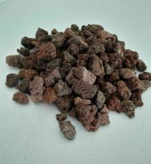 Pomza Taşı 40 KG 1-2 Cm Dekoratif Pomza Taşı Kırmızı Pomza Tarım Pomzası Lav Taşı Cüruf Ponza