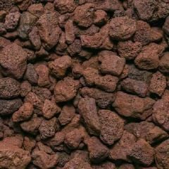 Pomza Taşı 40 KG 1-2 Cm Dekoratif Pomza Taşı Kırmızı Pomza Tarım Pomzası Lav Taşı Cüruf Ponza