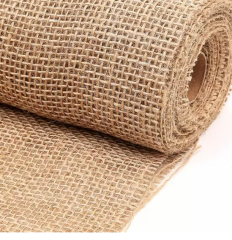 Kanaviçe Kumaş 1X50 Metre 7,5\' luk Sık Dokulu Jüt Kumaş Telis Bezi
