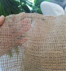 Kanaviçe Kumaş 1X50 Metre 7,5\' luk Sık Dokulu Jüt Kumaş Telis Bezi