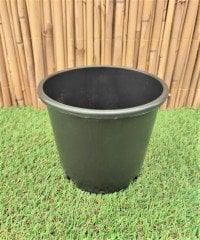 Yuvarlak Siyah Üretim Saksı 15 Adet 1,6 LT Üretim Saksısı