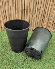 Yuvarlak Siyah Üretim Saksı 2 LT Üretim Saksısı 1 ADET