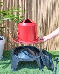 1 Adet 10 KG Ayaklı Yemlik Tavuk Yemliği