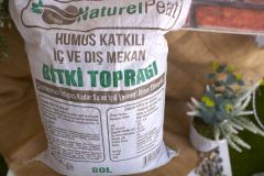 Torf Çiçek Toprağı 80 L Saksı Toprağı Bitki Toprağı Perlitli