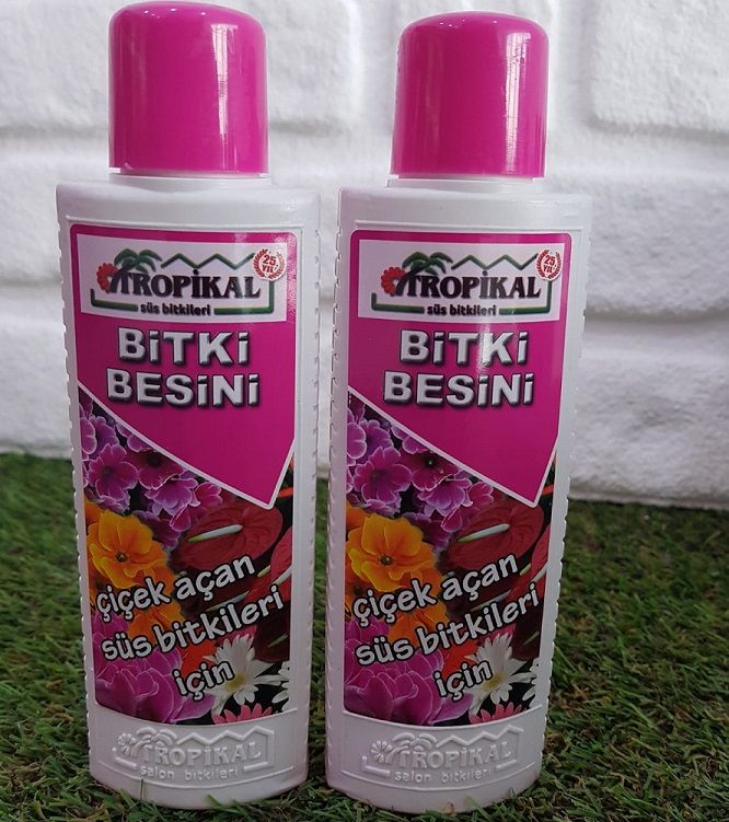 Bitki Besini  2 Adet Çiçek Açan Bitkiler İçin Bitki Besini
